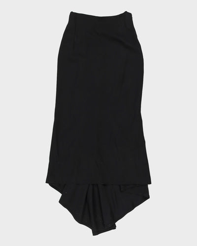 Louis Feraud Black Maxi Skirt - S