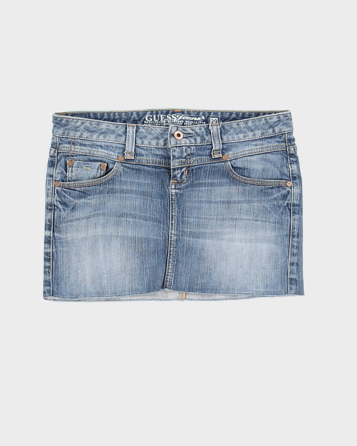 Y2K Guess Denim Mini Skirt - M