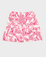 Burberry Pink Floral Linen Skirt - M