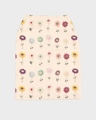 Maurizio Pecoraro Flower Print Skirt - S