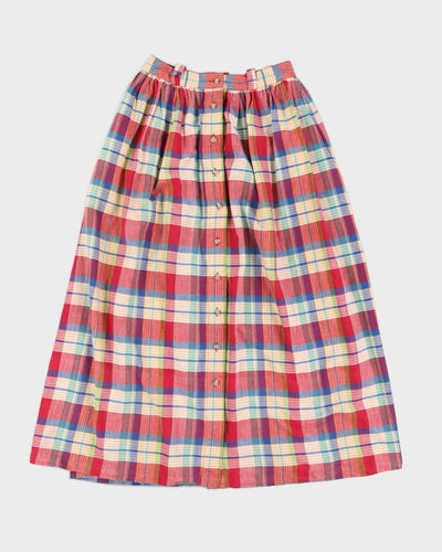 Checked Eddie Bauer Skirt - XS