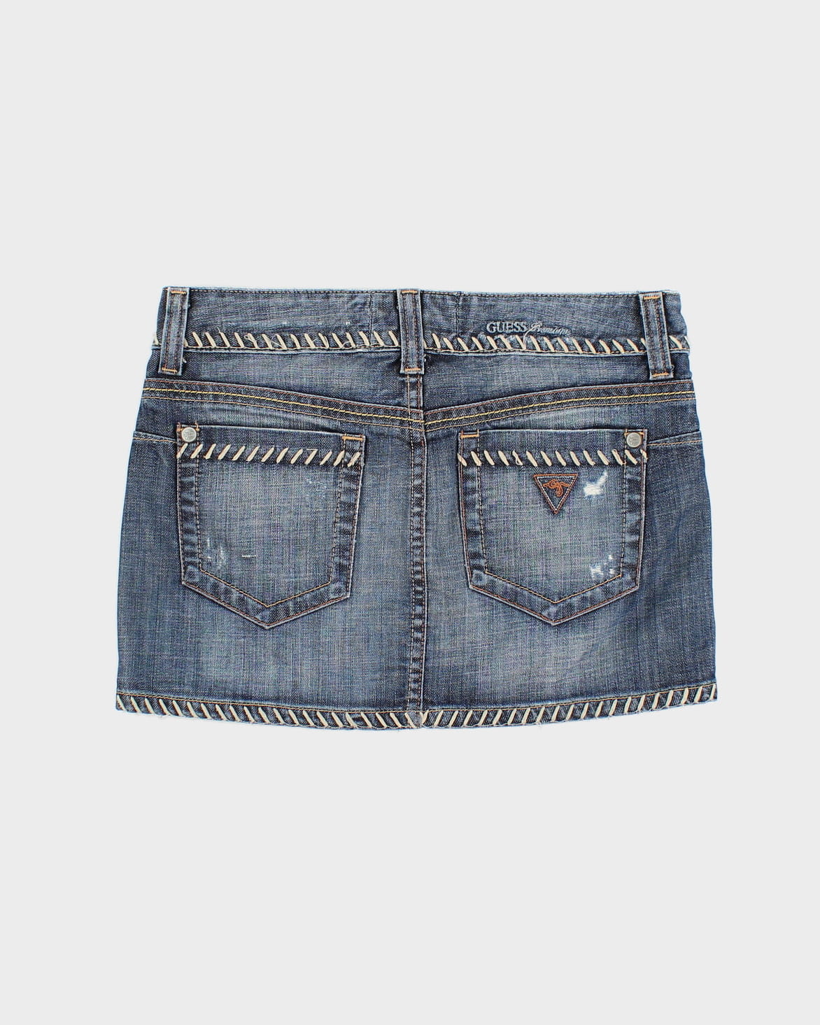 Y2K 00s Guess Denim Mini Skirt - M