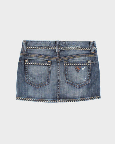 Y2K 00s Guess Denim Mini Skirt - M