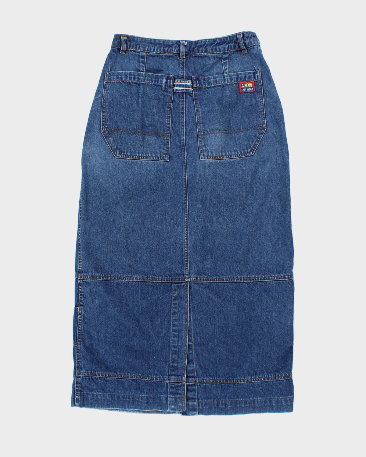 Vintage 90s Oilily Denim Artist's Utility Skirt - S