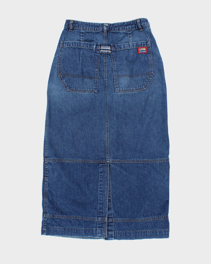 Vintage 90s Oilily Denim Artist's Utility Skirt - S
