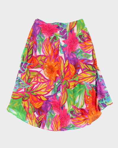 Y2K 00s Ralph Lauren Floral Skirt - M