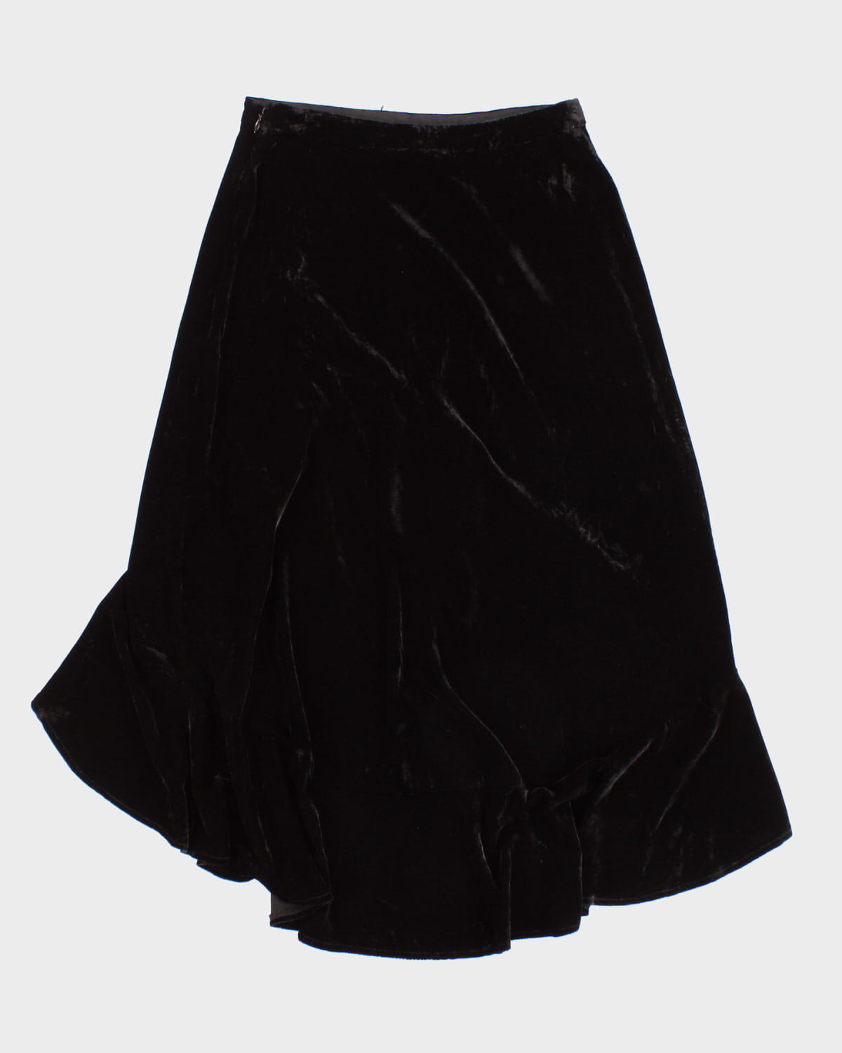 For Love &amp; Lemons Velvet Waterfall Skirt - S