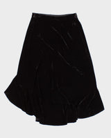 For Love &amp; Lemons Velvet Waterfall Skirt - S