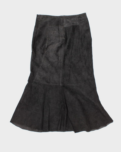 Vintage Danier Suede Maxi Skirt - M