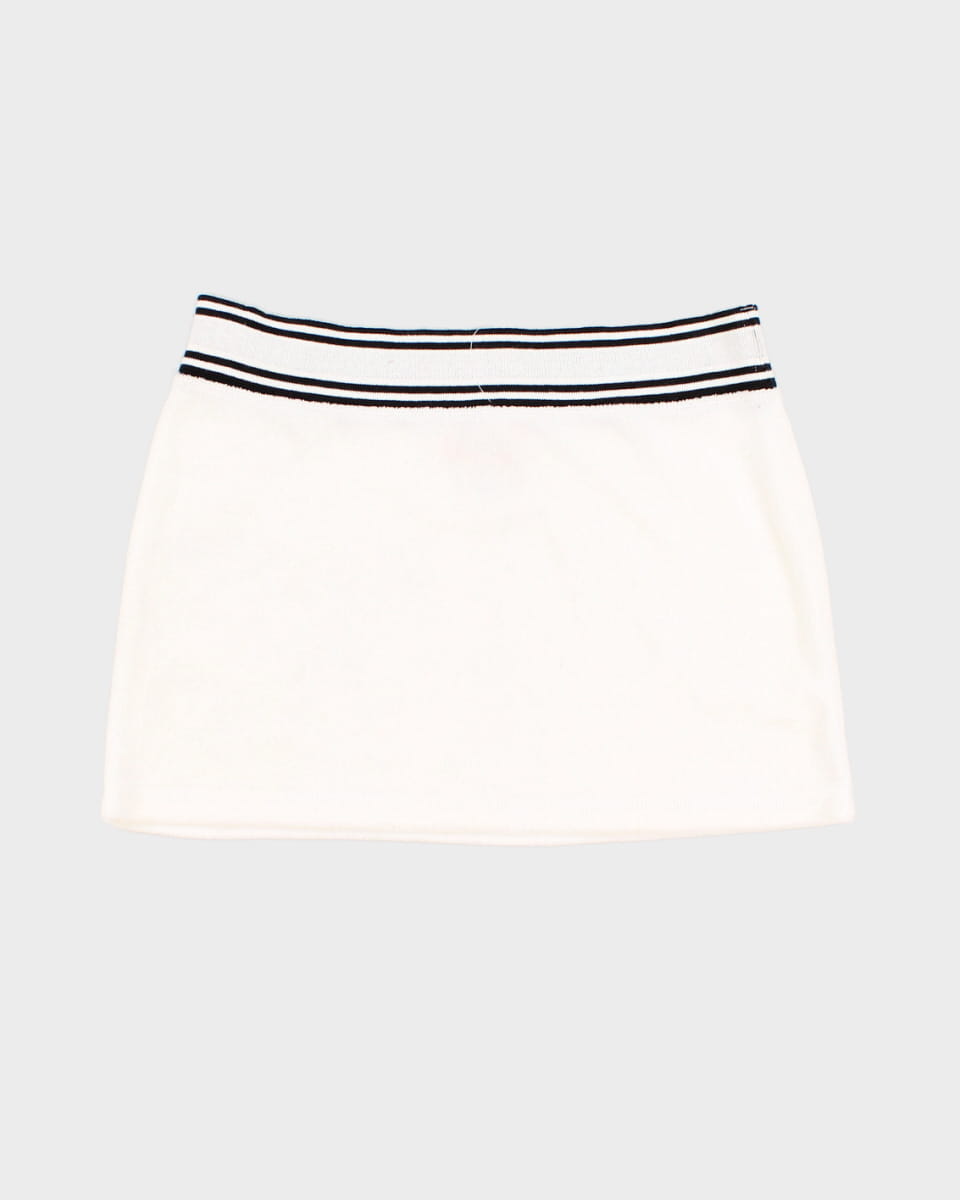 White Juicy Couture Towelling Skirt - S