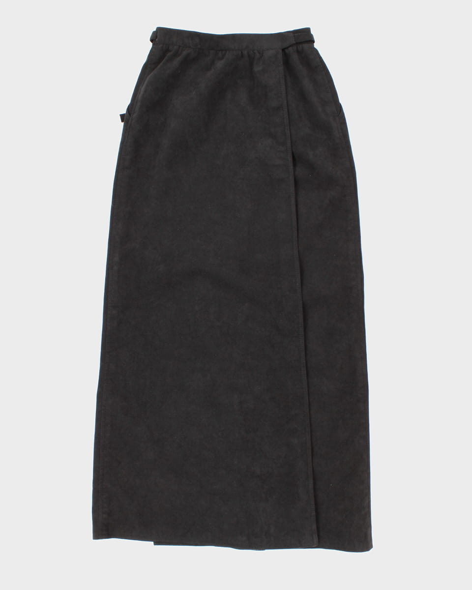 Vintage Brodkin Ultrasuede Wrap Skirt - M