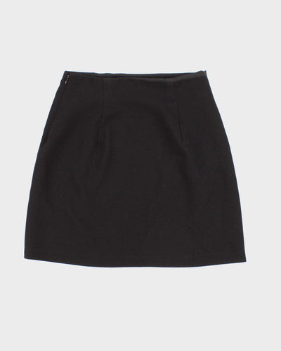 Club Monaco Scalloped Little Black Skirt - M