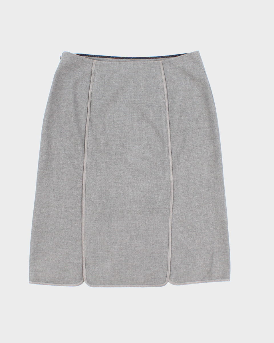 DKNY City Grey Smart Skirt - M
