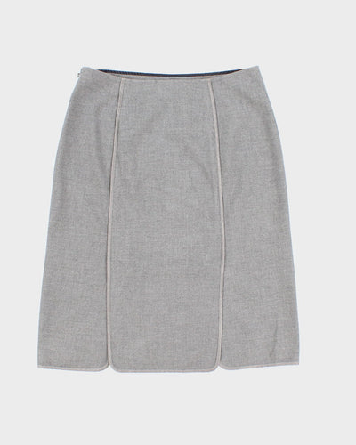 DKNY City Grey Smart Skirt - M