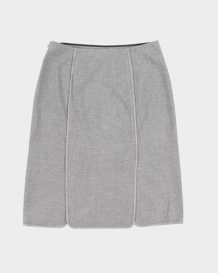 DKNY City Grey Smart Skirt - M