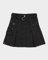 EDC by Espirit Black Cargo Skirt - L