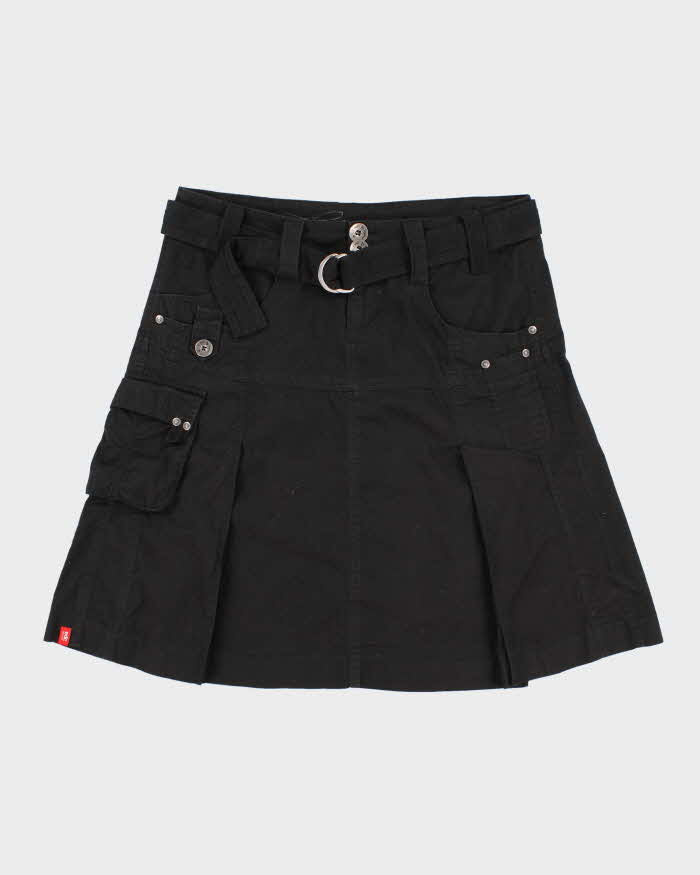 EDC by Espirit Black Cargo Skirt - L