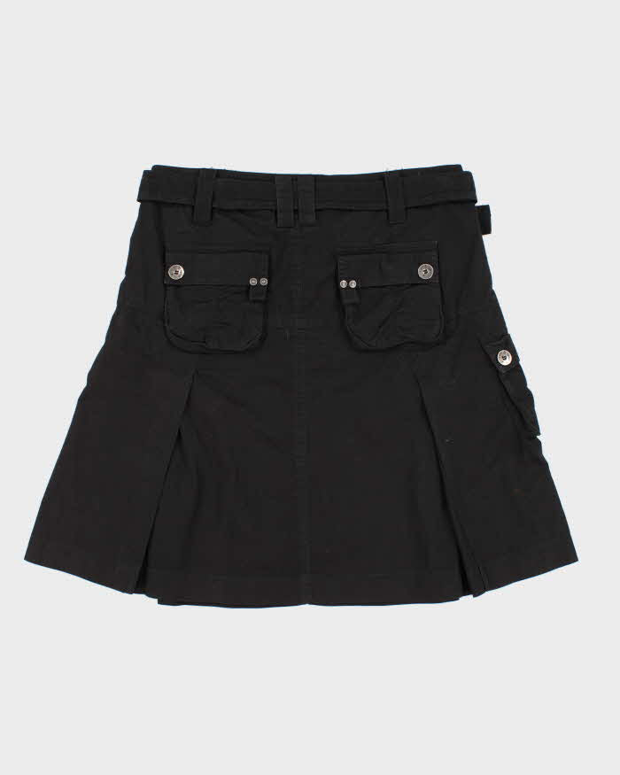 EDC by Espirit Black Cargo Skirt - L