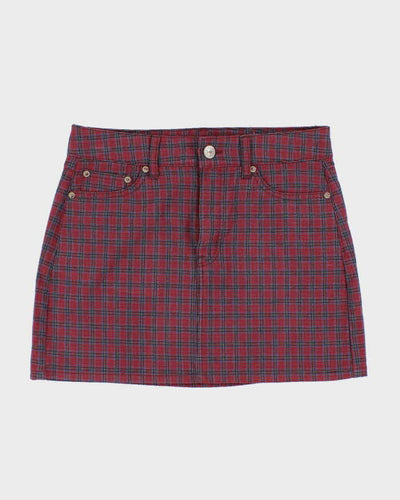 American Eagle Plaid Miniskirt - S