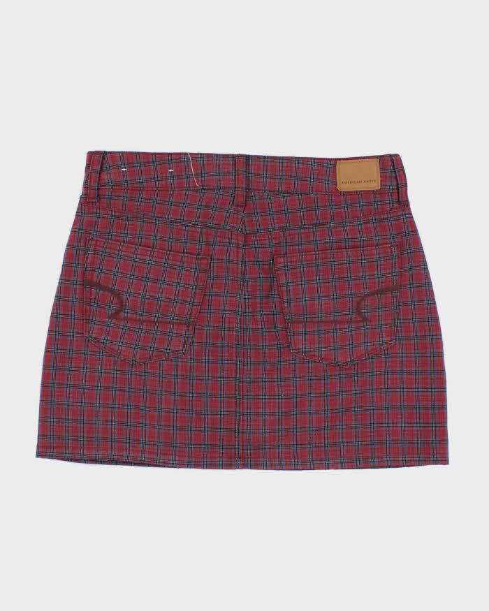 American Eagle Plaid Miniskirt - S