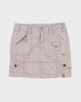 Y2K 00s EDC by Espirit Grey Cargo Miniskirt - M