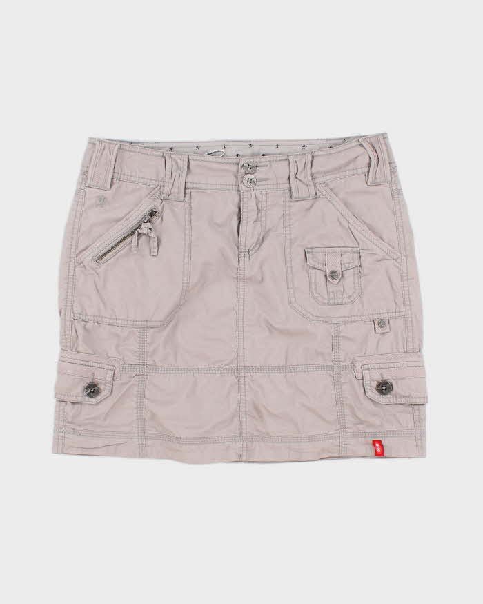 Y2K 00s EDC by Espirit Grey Cargo Miniskirt - M