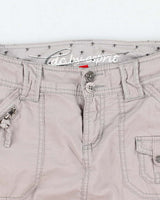 Y2K 00s EDC by Espirit Grey Cargo Miniskirt - M