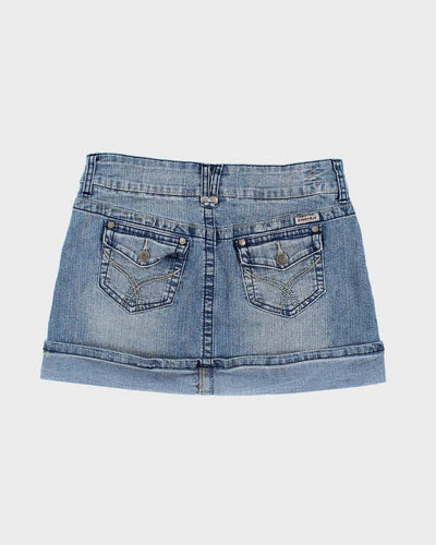 Women's Vintage 00s Denim Mini Skirt - S