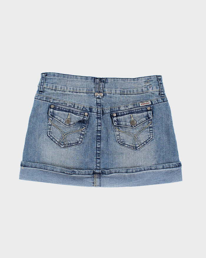 Women's Vintage 00s Denim Mini Skirt - S