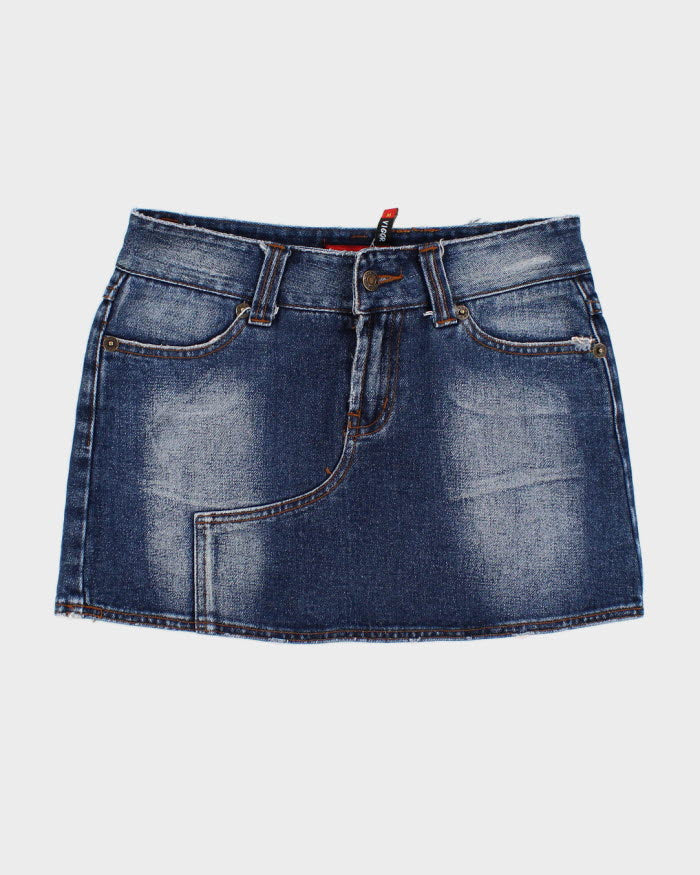 Y2K 00s Vigor Jeans Denim Miniskirt - M