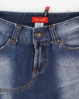 Y2K 00s Vigor Jeans Denim Miniskirt - M