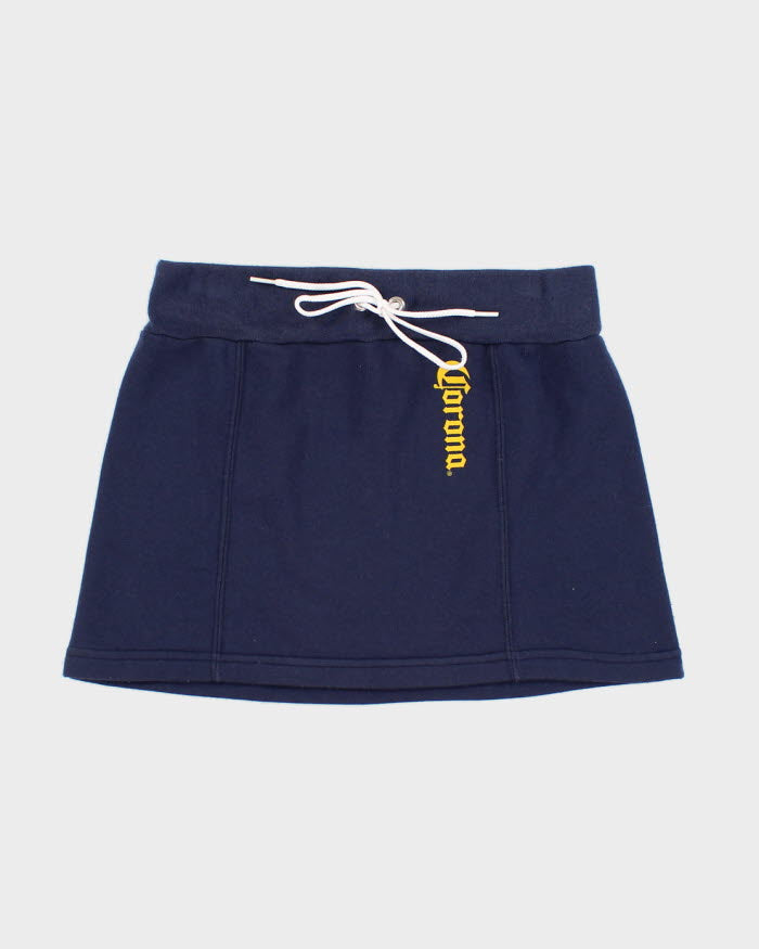Y2K 00s Corona Jersey Miniskirt - M
