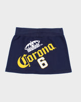Y2K 00s Corona Jersey Miniskirt - M