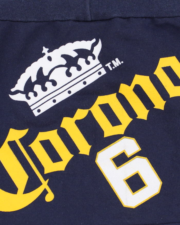 Y2K 00s Corona Jersey Miniskirt - M