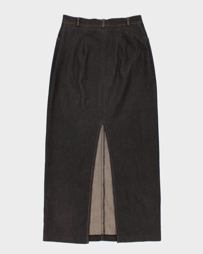Vintage 90s Joseph Ribkoff Denim Skirt - S