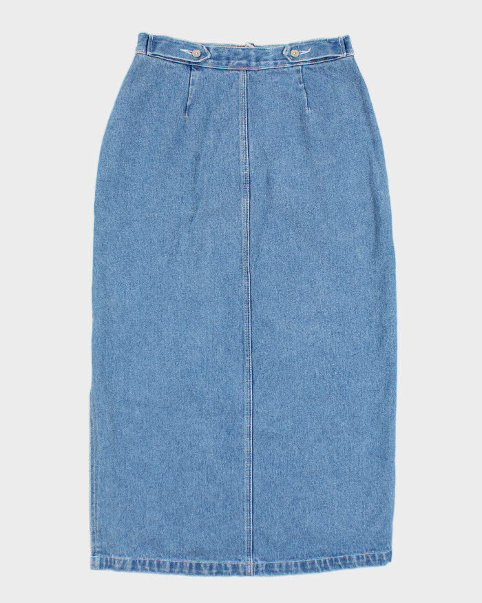 Vintage No Excuses Denim Skirt - S