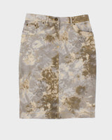 Vintage 90s Olsen Tie Dye Skirt - XS