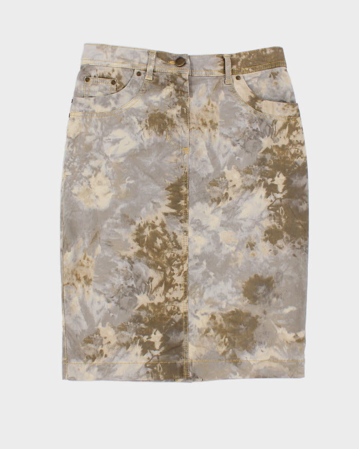 Vintage 90s Olsen Tie Dye Skirt - XS