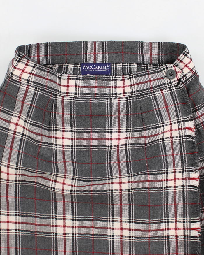 McCarthy Vintage Plaid Skirt - S
