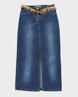 Vintage 90s MDS Jens Collective Denim Skirt - S