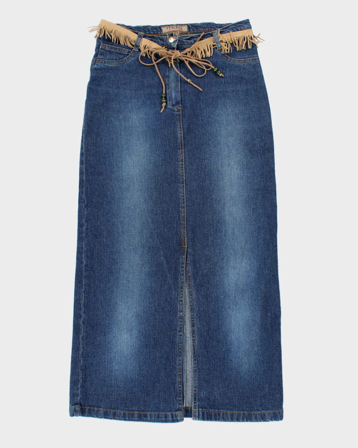 Vintage 90s MDS Jens Collective Denim Skirt - S