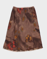 Vintage 90s Atalar Brown Skirt - S