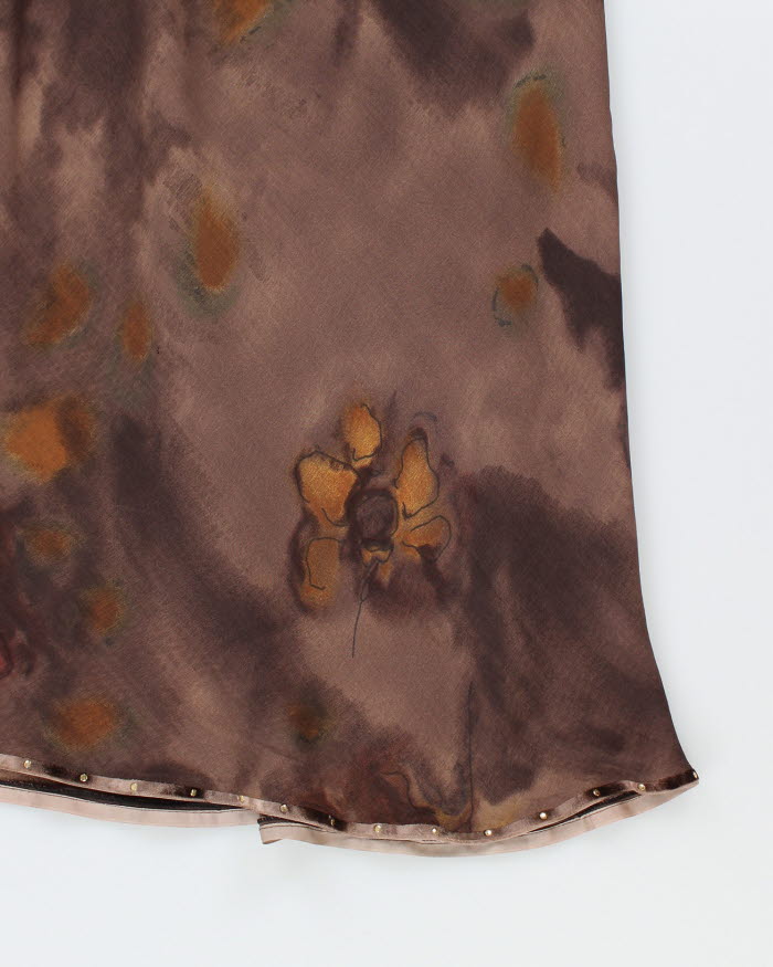Vintage 90s Atalar Brown Skirt - S