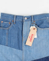 Levis Deadstock Patchwork Denim skirt - S