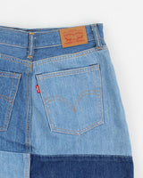 Levis Deadstock Patchwork Denim skirt - S