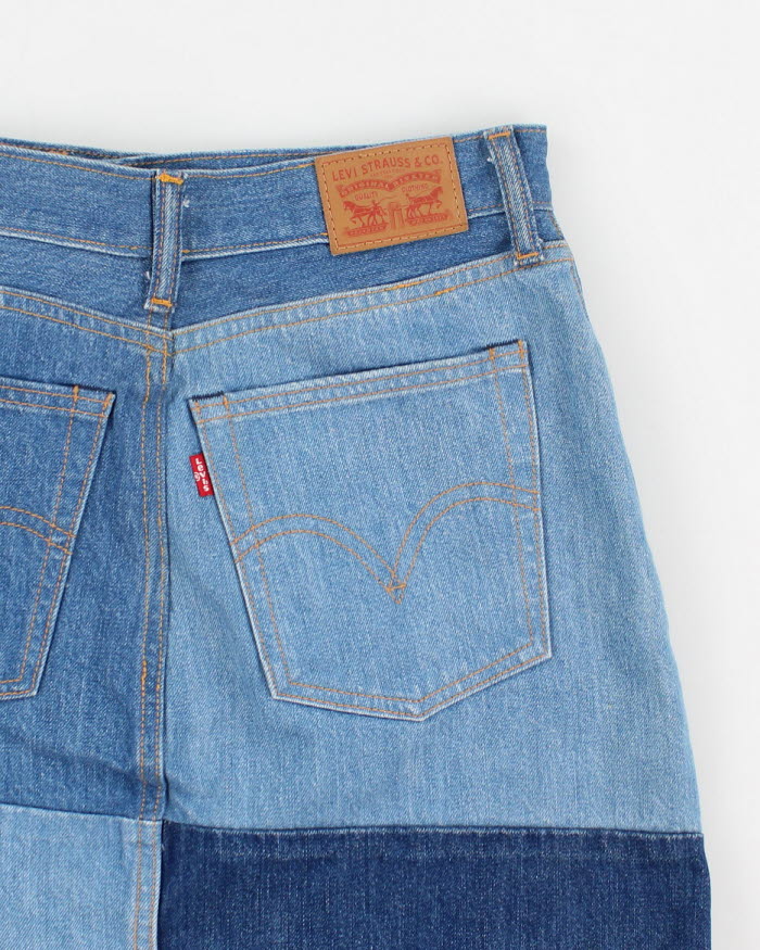 Levis Deadstock Patchwork Denim skirt - S
