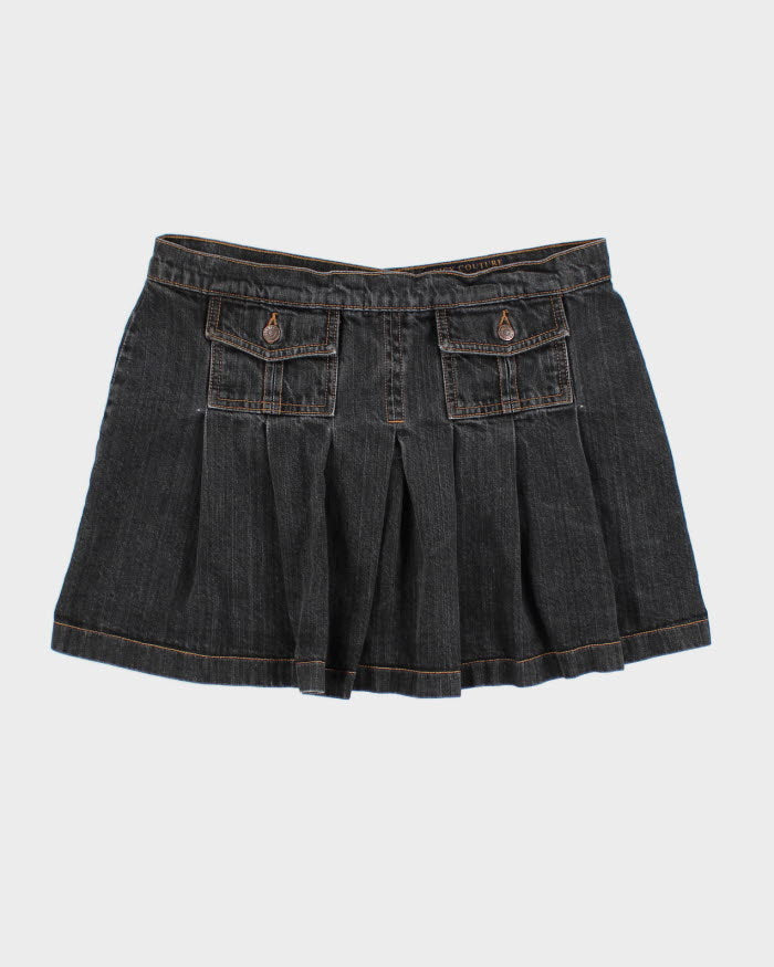 Vintage Y2k Juicy Couture Denim Mini Skirt - S