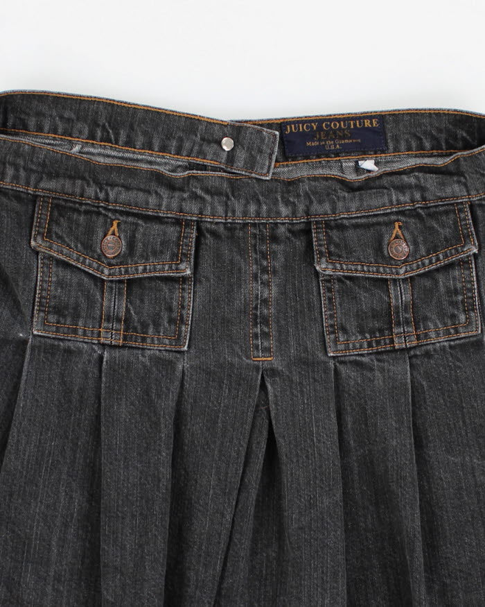 Vintage Y2k Juicy Couture Denim Mini Skirt - S