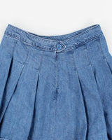 American Eagle Denim Pleated Skirt - W28