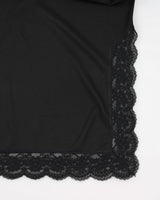 Black Petticoat Slip Skirt - S